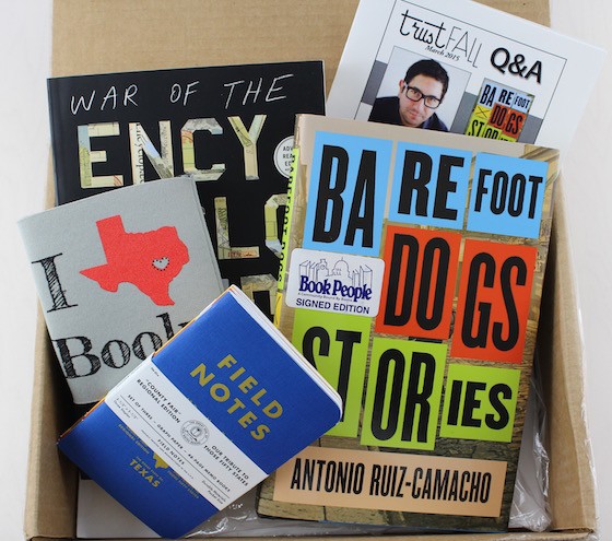 Book People Trust Fall Subscription Box Review – March 2015 Items