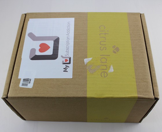 Citrus Lane Review & Coupon Code – April 2015 Box