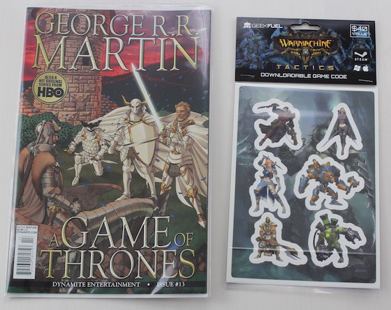 Geek Fuel Subscription Box Review – March 2015 Comic