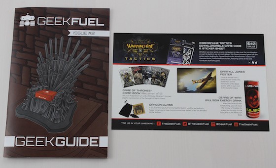 Geek Fuel Subscription Box Review – March 2015 Guide