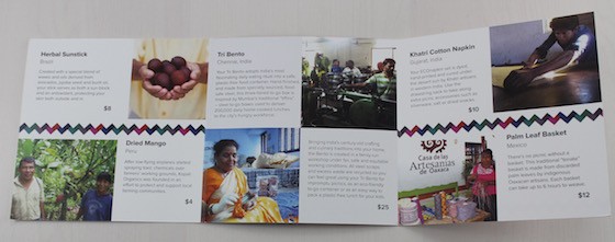 GlobeIn Artisan Gift Box Subscription Review – April 2015 Info