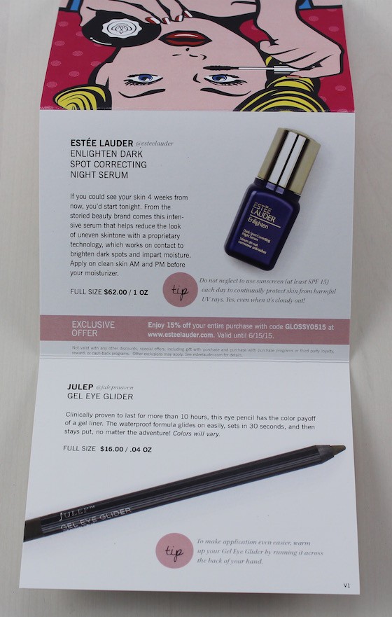 GlossyBox Subscription Box Review & Coupon – April 2015 Info