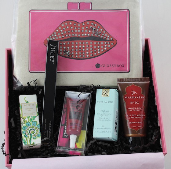 GlossyBox Subscription Box Review & Coupon – April 2015 Items
