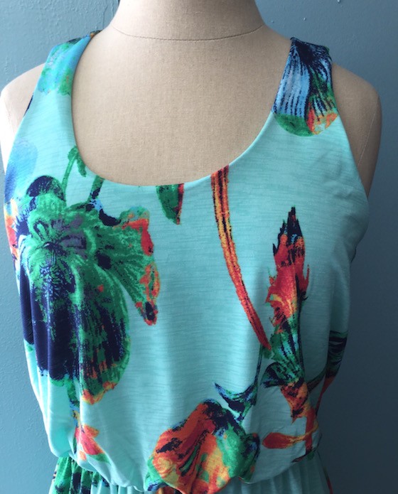 Golden Tote $149 Tote Review – March 2015 Floral Detail