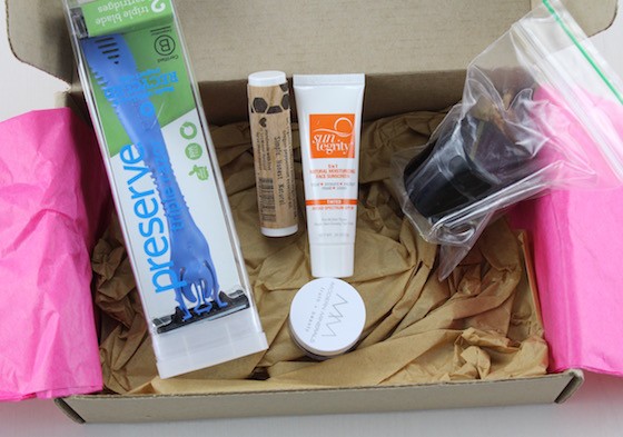 GoodeBox Eco Beauty Subscription Box Review – April 2015 Items