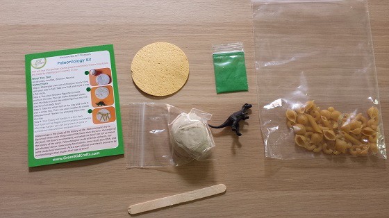 Green Kid Crafts Subscription Box Review – April 2015 Fossil Supplies