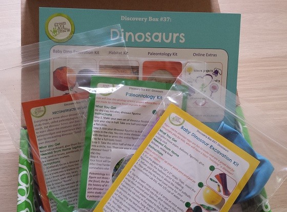 Green Kid Crafts Subscription Box Review – April 2015 Inside
