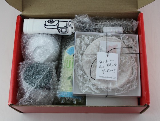 Little Lace Box Subscription Review + Coupon – April 2015 Box Packaging