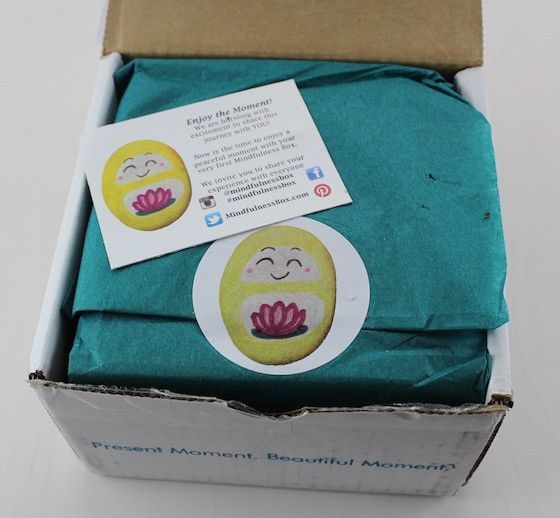 Mindfulness Box Subscription Box Review - April 2015 First Look