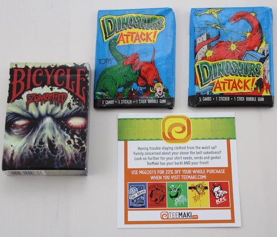 My Geeky Goodies Subscription Box Review – March 2015 Dino