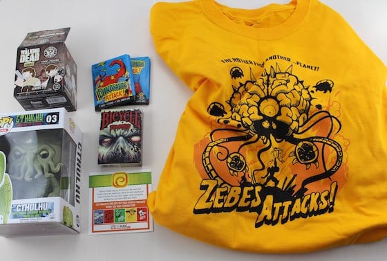 My Geeky Goodies Subscription Box Review – March 2015 Items