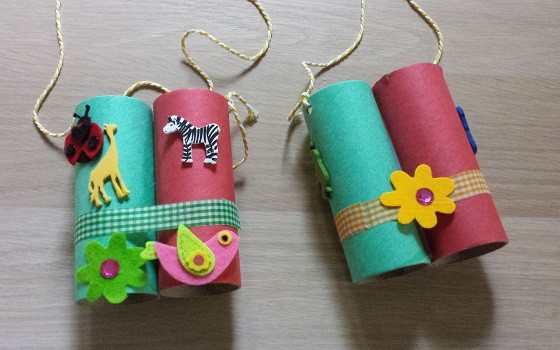My Pretend Place Craft Subscription Box Review – April 2015 Binoculars