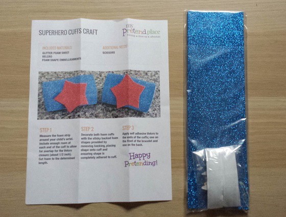 My Pretend Place Subscription Box Review - Spring 2015 Cuffs Craft