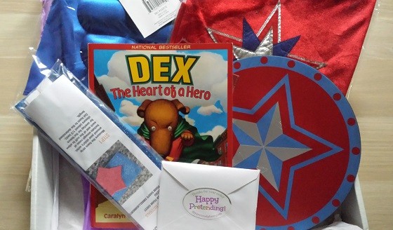 My Pretend Place Subscription Box Review - Spring 2015 Inside
