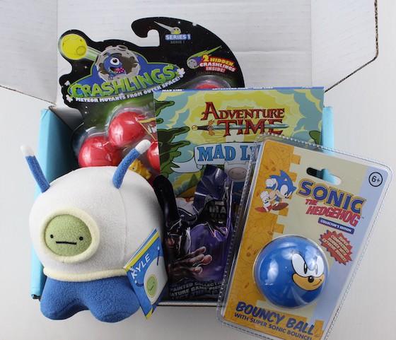 Nerd Block Junior Boys Subscription Box Review – April 2015 Items