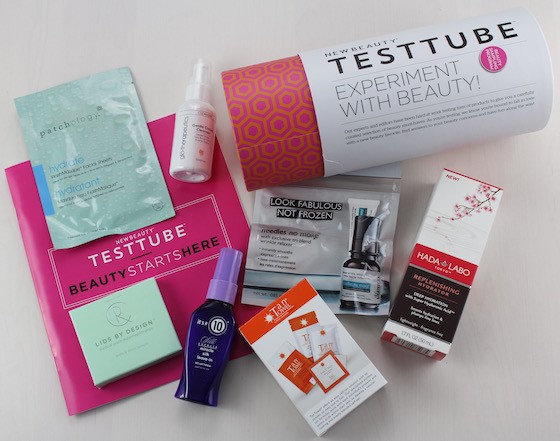 New Beauty Test Tube Subscription Box Review – May 2015 Items