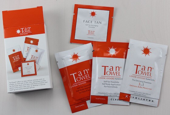 New Beauty Test Tube Subscription Box Review – May 2015 Tan Towel