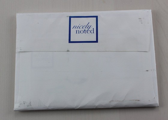 Nicely Noted Subscription Review – April 2015 Envelope