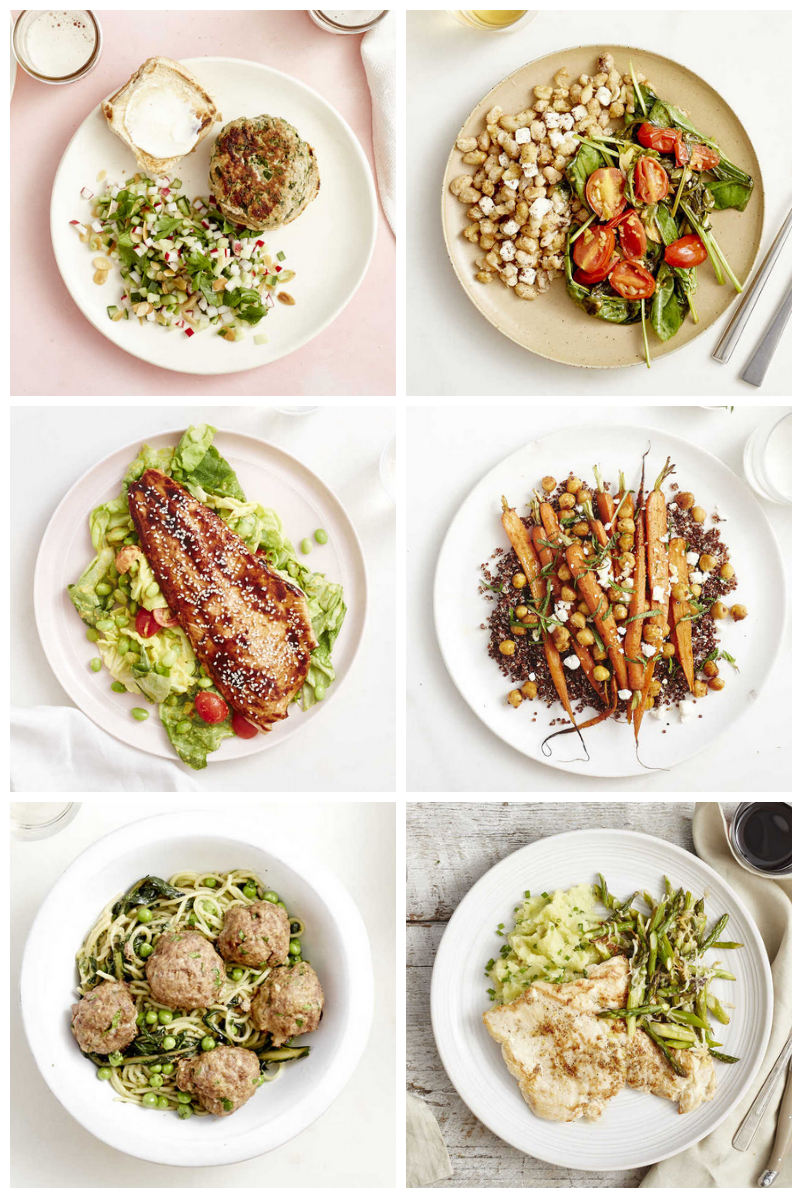 Plated Menu for 4/22 & Free Box Coupon - collage