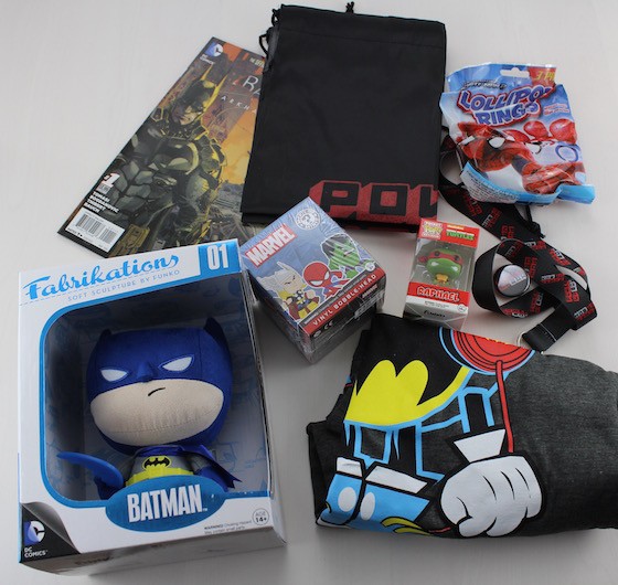 Power Up Box Subscription Box Review - April 2015 Items