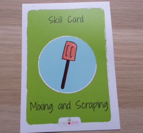 Raddish Kids Subscription Box Review – April 2015 Skill Card