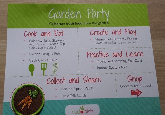 Raddish Kids Subscription Box Review – April 2015 Theme