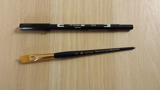 Sketchbox Subscription Box Review + Coupon - April 2015 Brushes