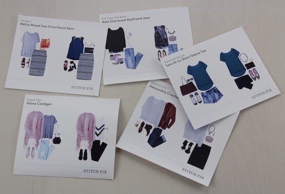 Stitch Fix Review – March 2015 Cards