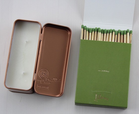 Studio Wed Box Subscription Review - April 2015 Candle