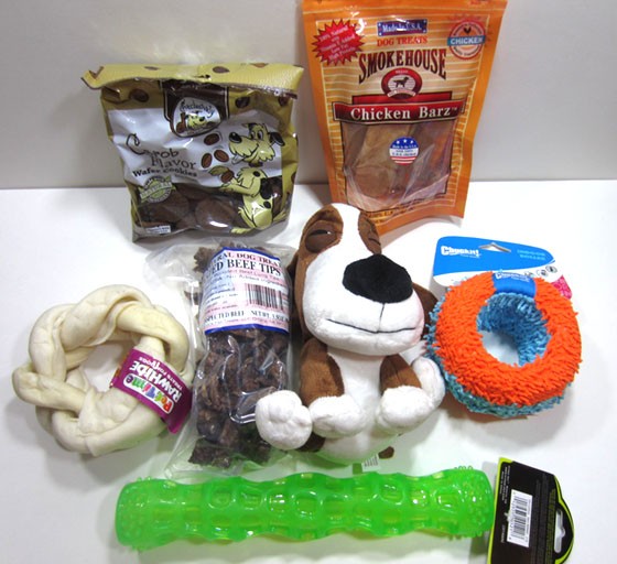 Surprise My Pet Subscription Box Review - April 2015 Contents