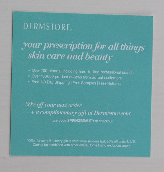 Target Beauty Box Review - Spring 2015 Coupon