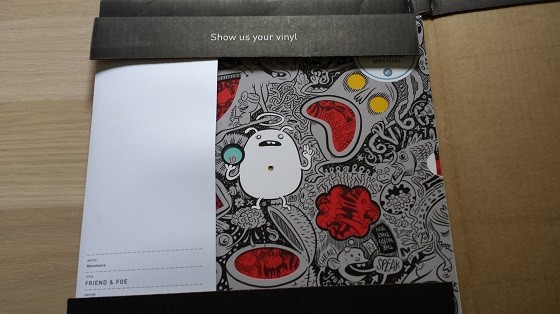 Vinyl Me, Please Subscription Box Review – April 2015 Inside