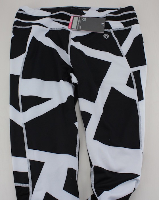 Wantable Fitness Subscription Service Review – April 2015 White Black Leggings