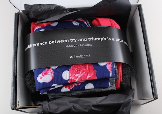 Wantable Fitness Subscription Service Review – March 2015 First Look