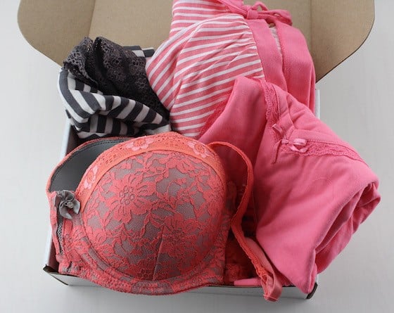 Wantable Intimates Subscription Box Review – April 2015 Items