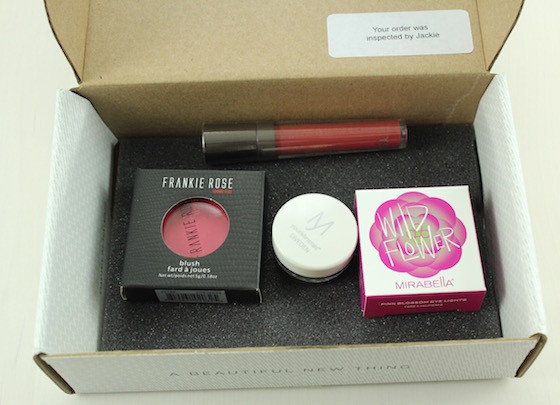 Wantable Makeup Subscription Box Review – April 2015 Items