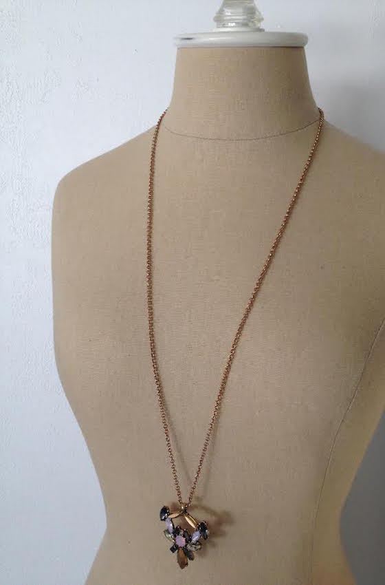 Your Bijoux Box Jewelry Subscription Box Review – April 2015 Gold Pendant