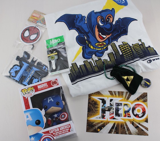 1UP Box Subscription Box Review – April 2015 Items