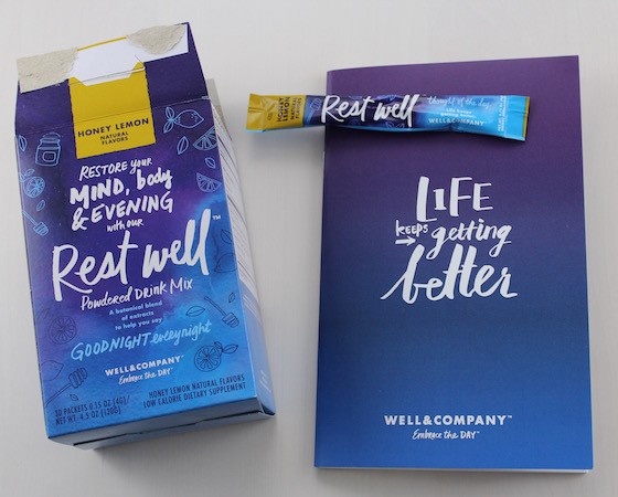 Arianna Huffington Quarterly Box Review – #ARI04 Rest Well