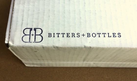 Bitters + Bottles Subscription Box Review - May 2015 - Box