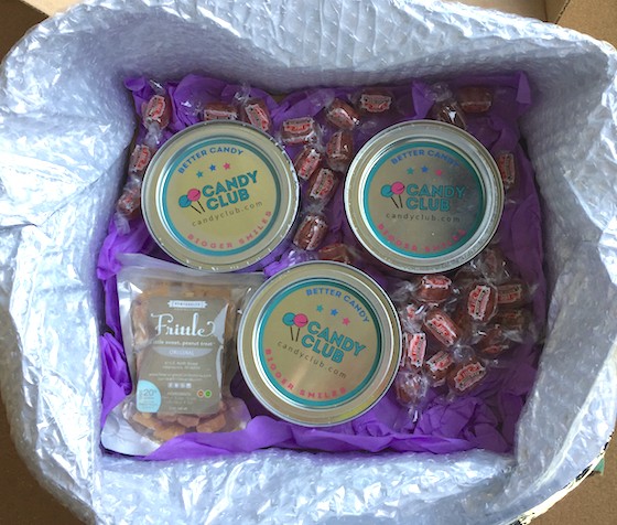 Candy Club Subscription Box Review + Coupon – May 2015 Inside