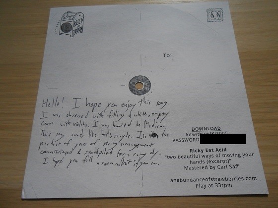 Keep in Touch Subscription Review – May 2015 - Back of Posttcard