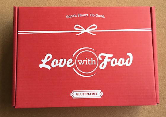 Love with Food Gluten Free Subscription Box Review - May 2015 Box