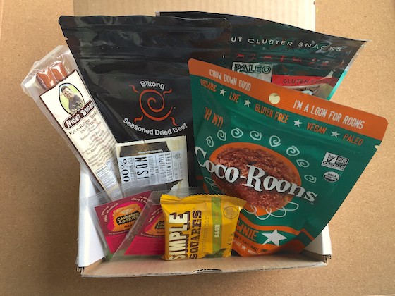 Paleo Life Box Subscription Box Review - May 2015 - Contents