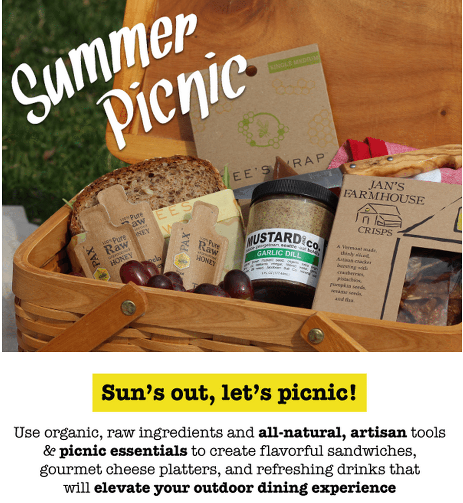 Hamptons Lane May 2015 Box Reveal & $10 Coupon! Summer Picnic