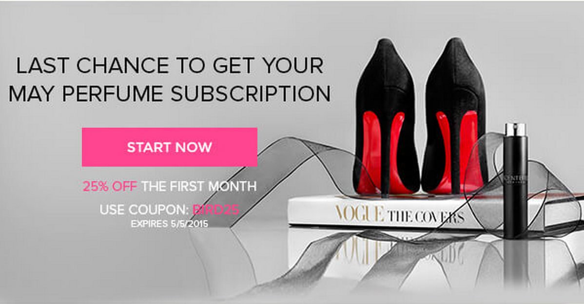 New Scentbird Coupon Code – 25% Off Your First Month!