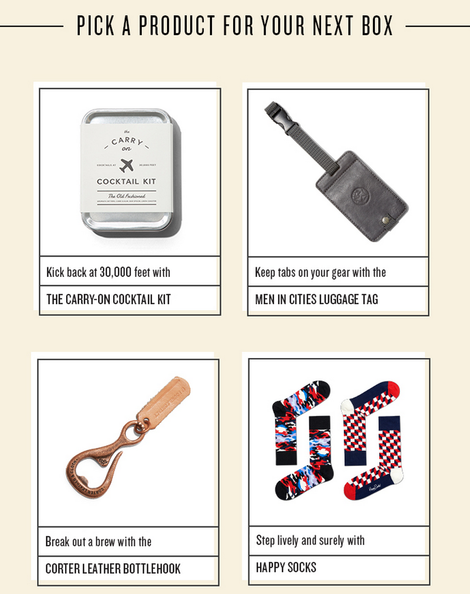 Birchbox Man June 2015 Sample Choice Time