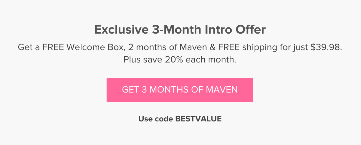 Free Julep Maven Lipstick + Nail Polish Welcome Box! 3 Months