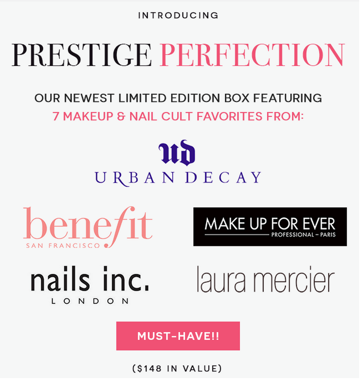 Beauty Box 5 Prestige Collection