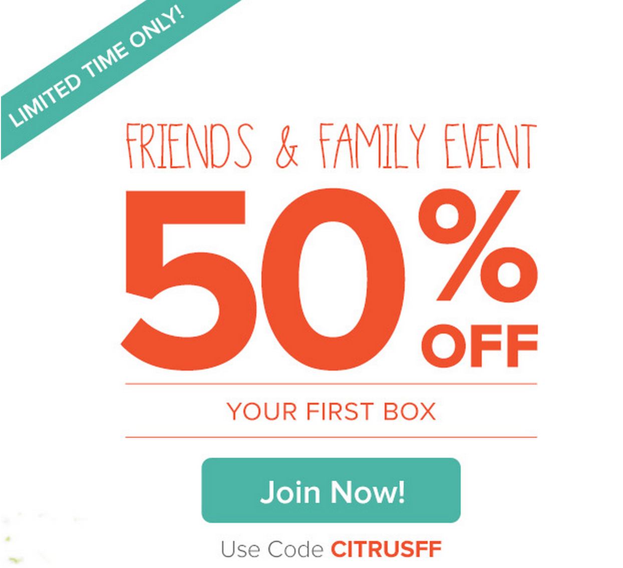 Citrus Lane Friends & Family Sale – 50% Off Your First Box